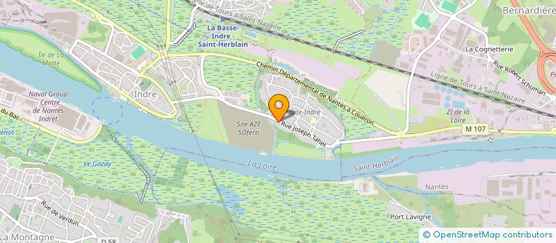 localisation de l'entreprise JERONEMA  INDRE