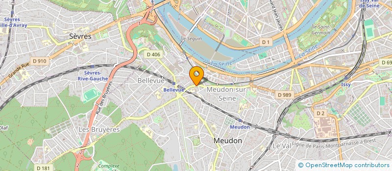localisation de l'entreprise JERONIMO à MEUDON