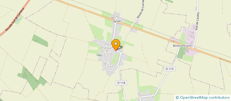 localisation de l'entreprise JERONIMO à ESTOURMEL