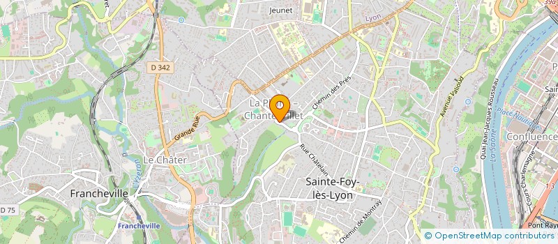 localisation de l'entreprise JEROVINO & CO  SAINTE-FOY-LES-LYON