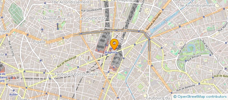 localisation de l'entreprise JERRY SLATTERY JS à PARIS