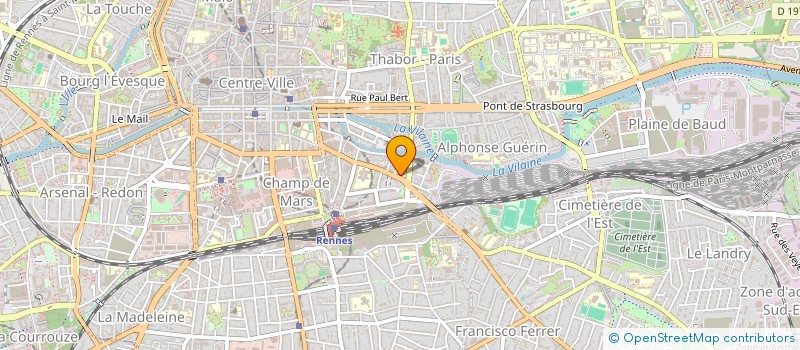 localisation de l'entreprise JERSEY PLUS à RENNES