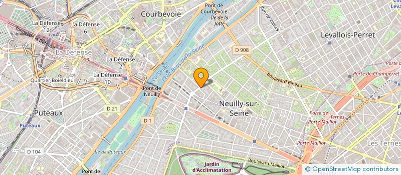 localisation de l'entreprise JERSON PARTNERS à NEUILLY-SUR-SEINE