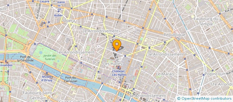localisation de l'entreprise JERSOY à PARIS