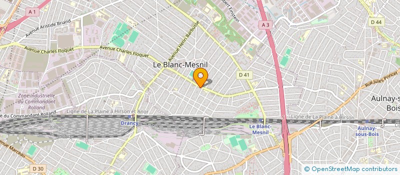 localisation de l'entreprise JERTILA SERVICES à LE BLANC-MESNIL