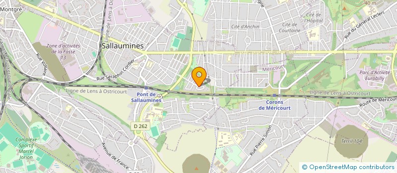 localisation de l'entreprise JERUESAL'AIME  SALLAUMINES