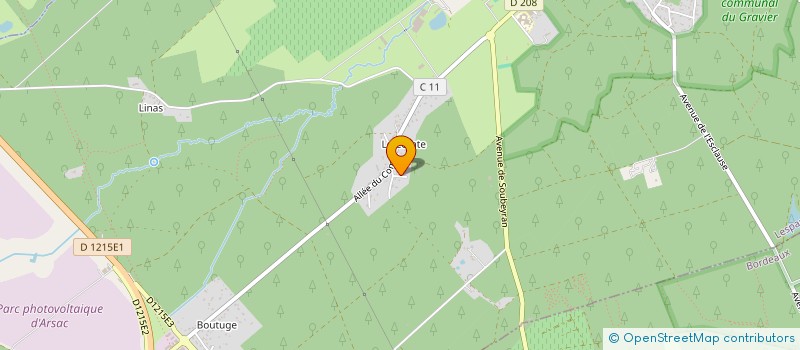 localisation de l'entreprise JERVAL  ARSAC