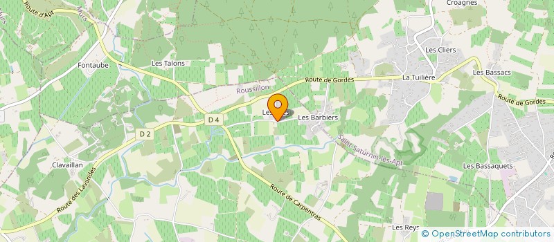 localisation de l'entreprise JERWIS CONSEIL  ROUSSILLON