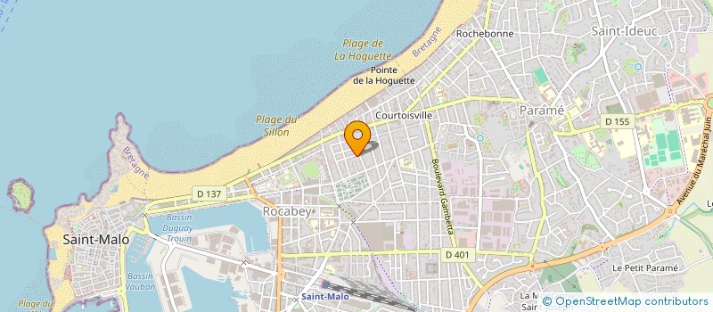localisation de l'entreprise JERYBIS  SAINT-MALO