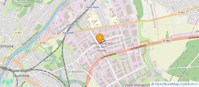 localisation de l'entreprise JERYCAN  SAINT-OUEN-L'AUMONE