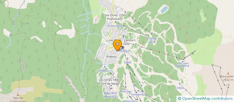 localisation de l'entreprise JES à LES ORRES