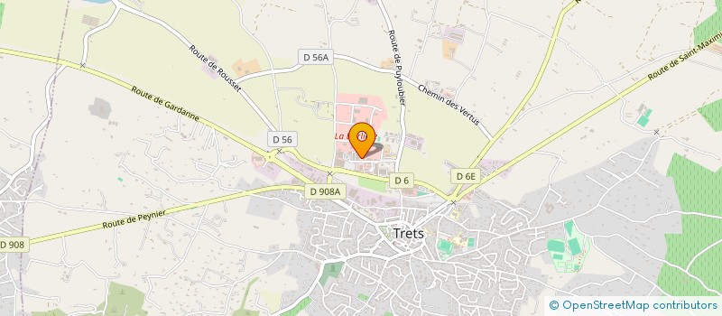 localisation de l'entreprise JES HD à TRETS