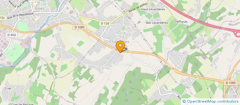 localisation de l'entreprise JES REM  CHARNECLES