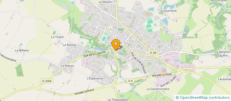 localisation de l'entreprise JESAMIA à LE POIRE-SUR-VIE