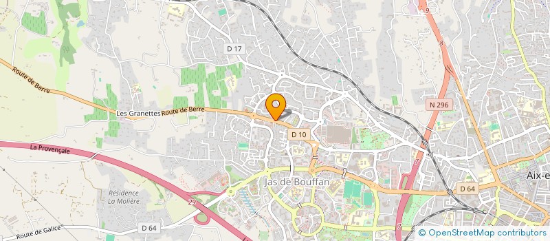 localisation de l'entreprise JESANA à AIX-EN-PROVENCE