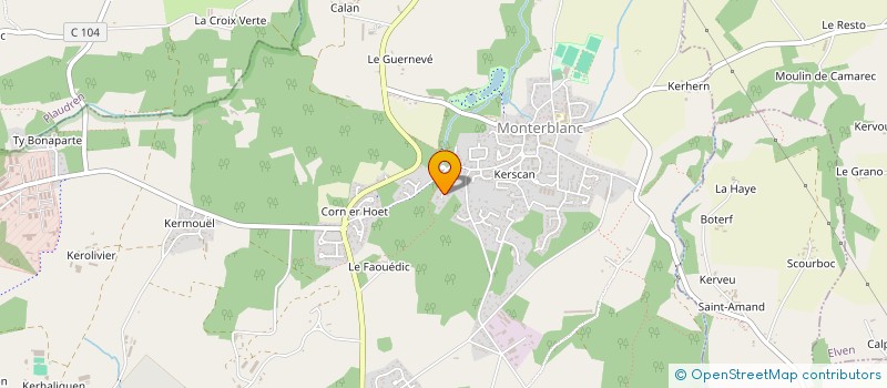 localisation de l'entreprise JESE  MONTERBLANC