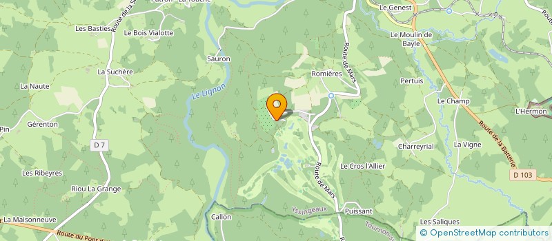 localisation de l'entreprise JESEME  LE CHAMBON-SUR-LIGNON