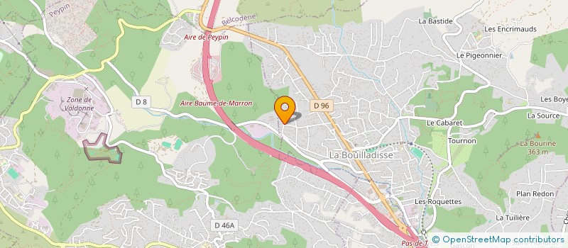 localisation de l'entreprise JESJ FAMILY  LA BOUILLADISSE