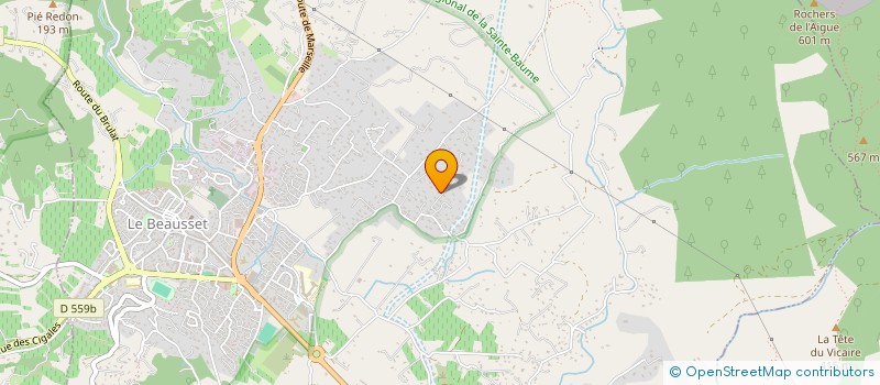 localisation de l'entreprise JESK  LE BEAUSSET