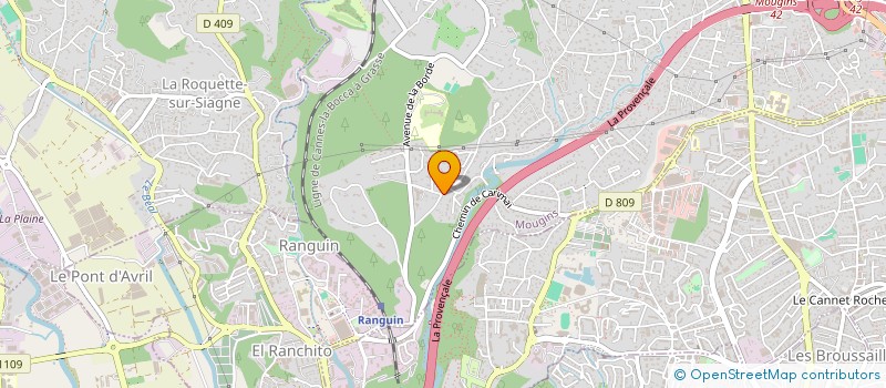 localisation de l'entreprise JESLY à MOUGINS