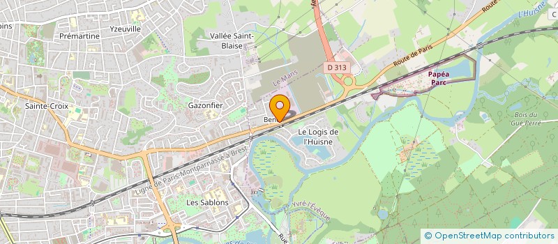 localisation de l'entreprise JESM  YVRE-L'EVEQUE