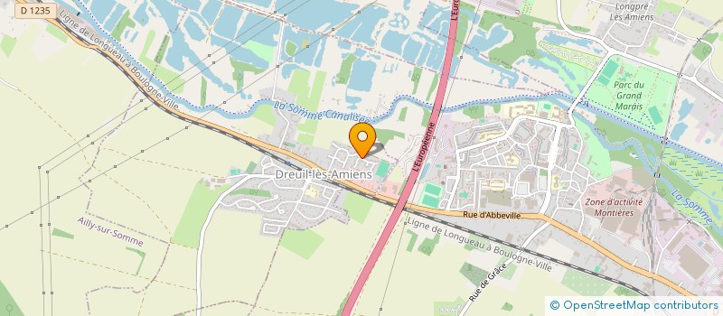 localisation de l'entreprise JESMA à DREUIL-LES-AMIENS