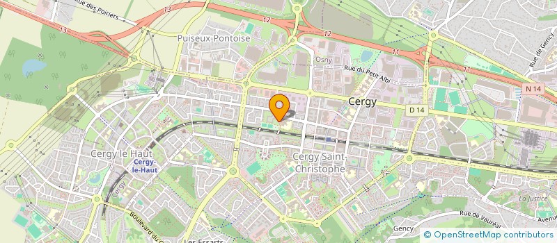 localisation de l'entreprise JESPERE TRANSPORTS  CERGY