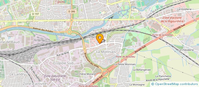 localisation de l'entreprise JESPERIER à ALENCON