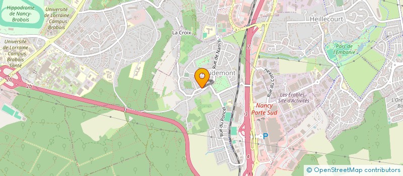 localisation de l'entreprise JESPOM  HOUDEMONT