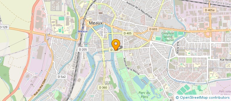localisation de l'entreprise JESS à MEAUX