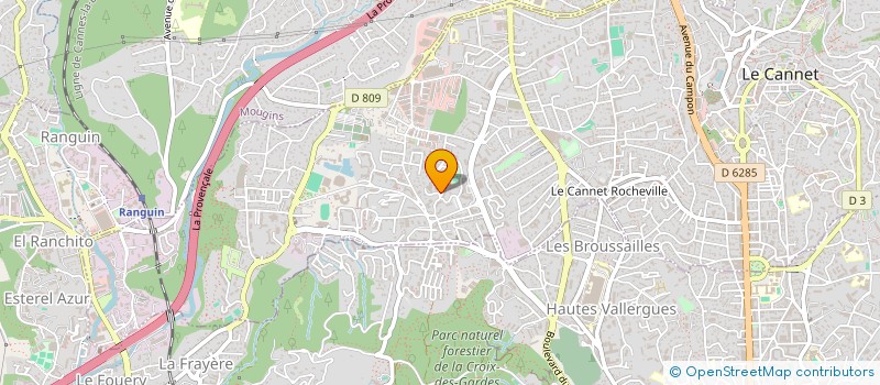localisation de l'entreprise JESS à LE CANNET