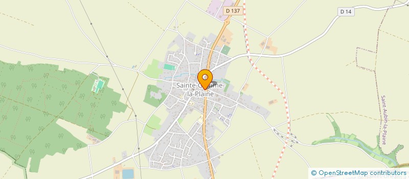 localisation de l'entreprise JESS'6 FLEURS  SAINTE-GEMME-LA-PLAINE