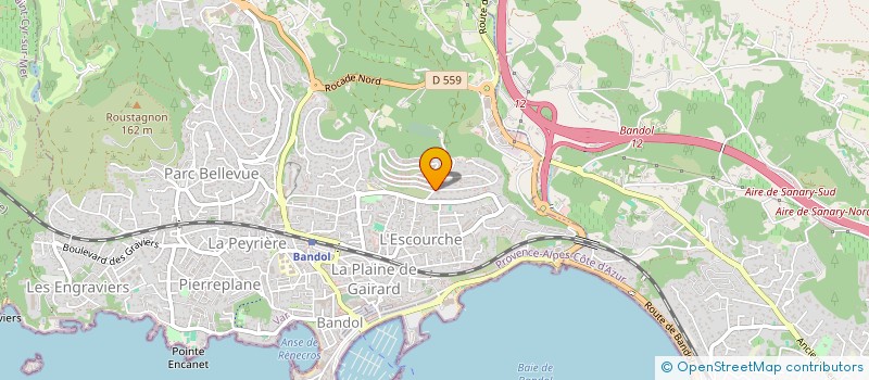 localisation de l'entreprise JESS à BANDOL
