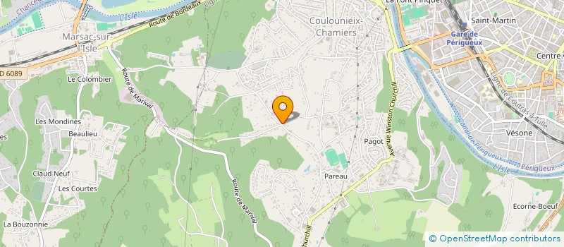 localisation de l'entreprise JESS'ESSENTIEL  COULOUNIEIX-CHAMIERS