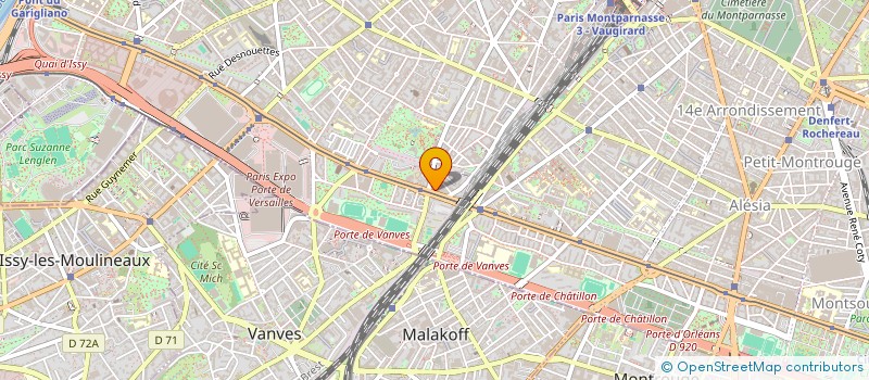 localisation de l'entreprise JESS SARL  PARIS