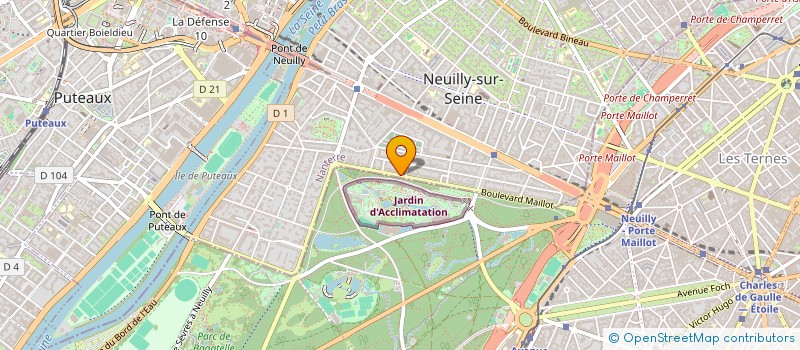 localisation de l'entreprise JESSALEX à NEUILLY-SUR-SEINE