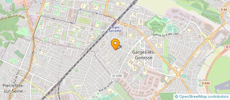 localisation de l'entreprise JESSEE à GARGES-LES-GONESSE