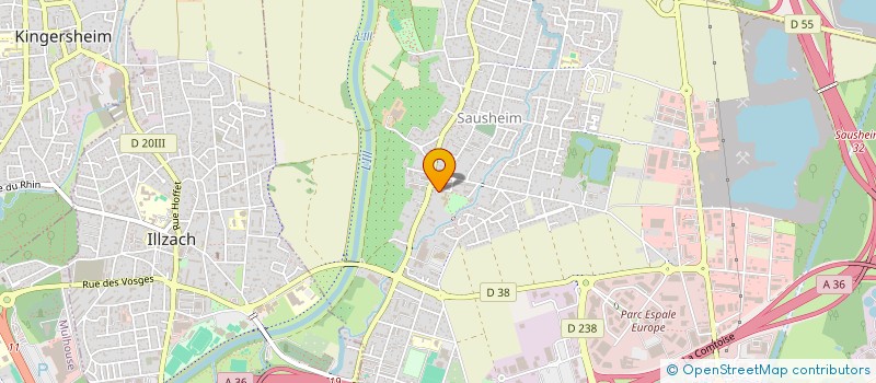 localisation de l'entreprise JESSGABRIELLE0207  SAUSHEIM