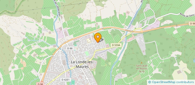 localisation de l'entreprise JESSI  LA LONDE LES MAURES