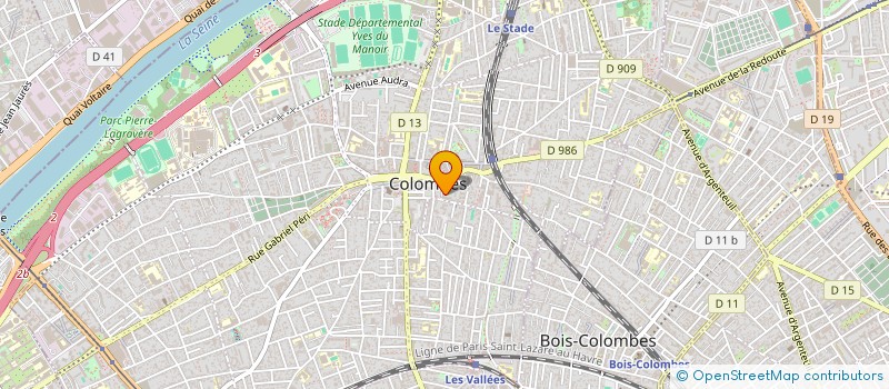 localisation de l'entreprise JESSI PHONE à COLOMBES