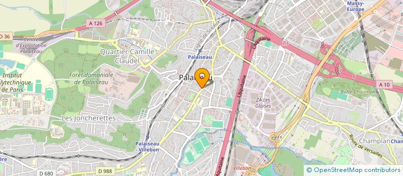 localisation de l'entreprise JESSICA SOTTO PSYCHOLOGUE à PALAISEAU