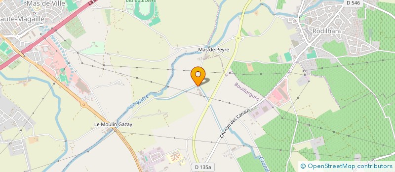 localisation de l'entreprise JESSICA SPECTACLE & SPORT  BOUILLARGUES