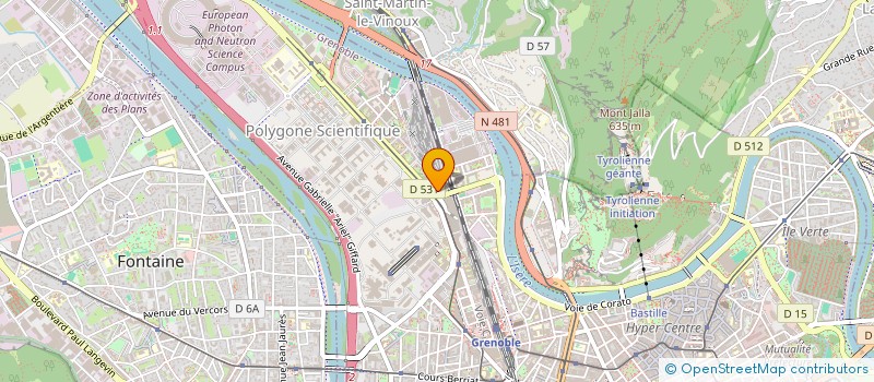 localisation de l'entreprise JESSICA SUD EST  GRENOBLE