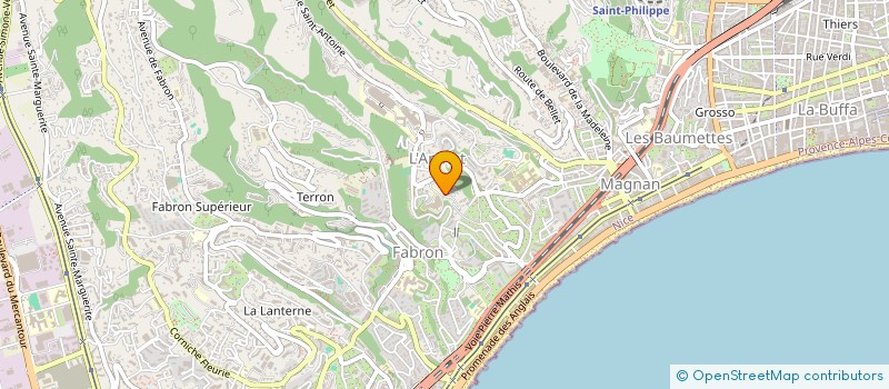 localisation de l'entreprise JESSIE à NICE