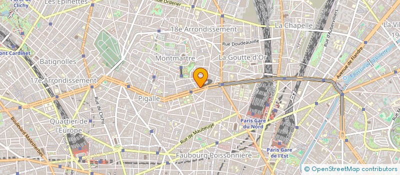 localisation de l'entreprise JESSIE BELLA à PARIS 18