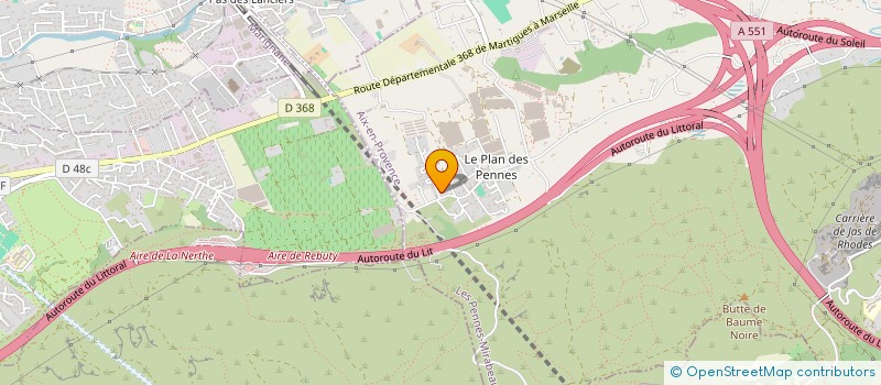 localisation de l'entreprise JESSILAU à LES PENNES-MIRABEAU