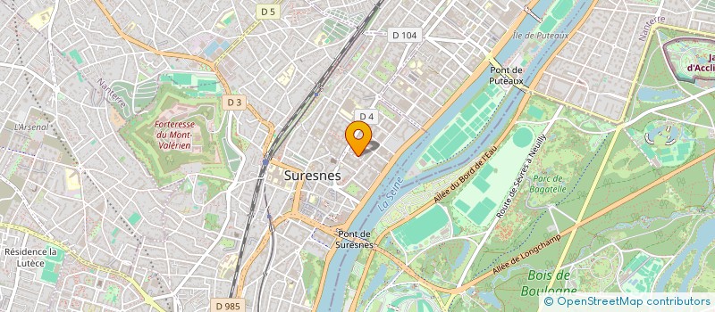 localisation de l'entreprise JESSIMAX COURTAGE à SURESNES