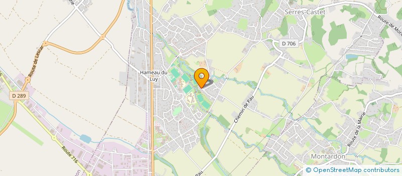 localisation de l'entreprise JESSIMMO  SERRES-CASTET