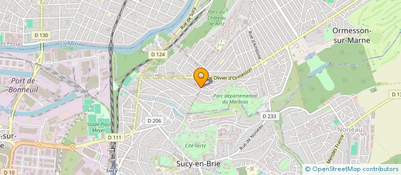 localisation de l'entreprise JESSJO  ORMESSON SUR MARNE