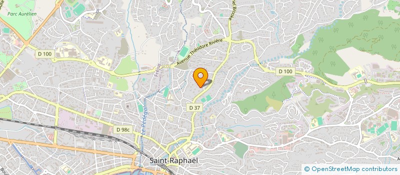 localisation de l'entreprise JESSM  SAINT-RAPHAEL